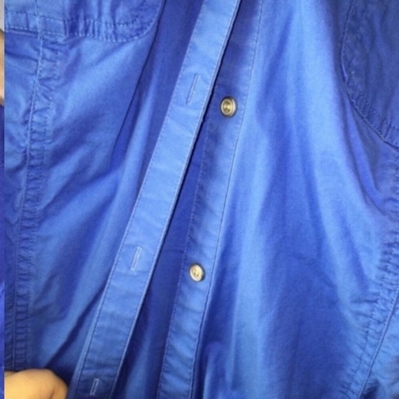 Lane Bryant Blue Button Down - Picture 5 of 5